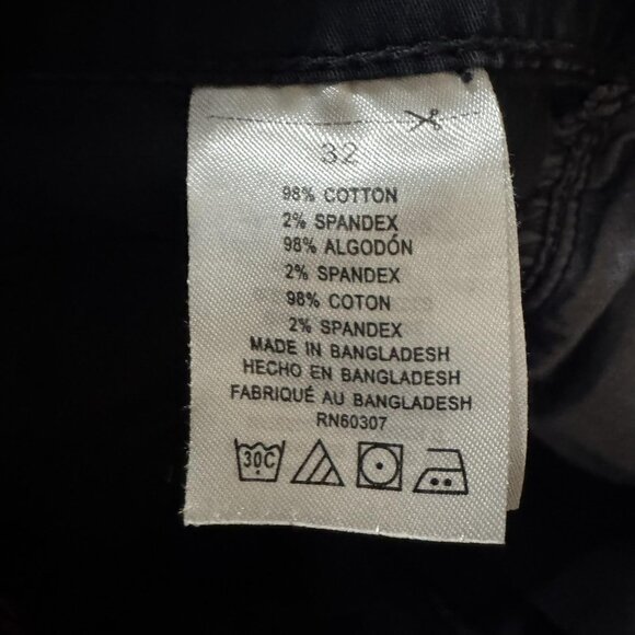 Unionbay Cargo Shorts Mens 32 Dark Navy Blue Stretch Utility Pockets Casual - Picture 4 of 8